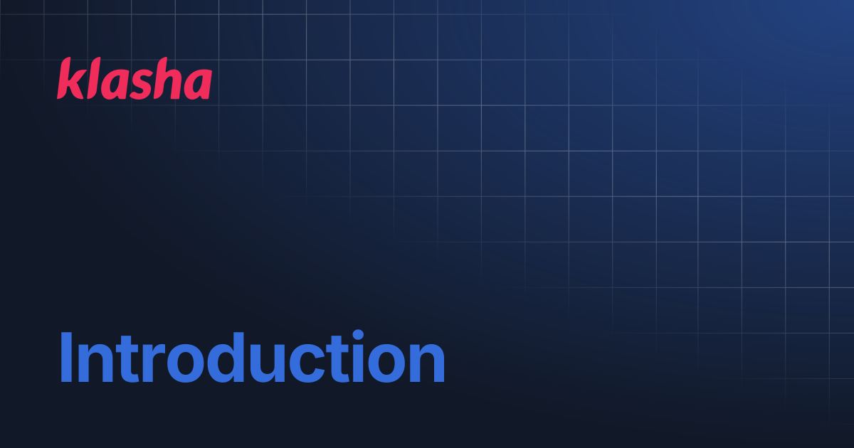 Introduction | API Documentation